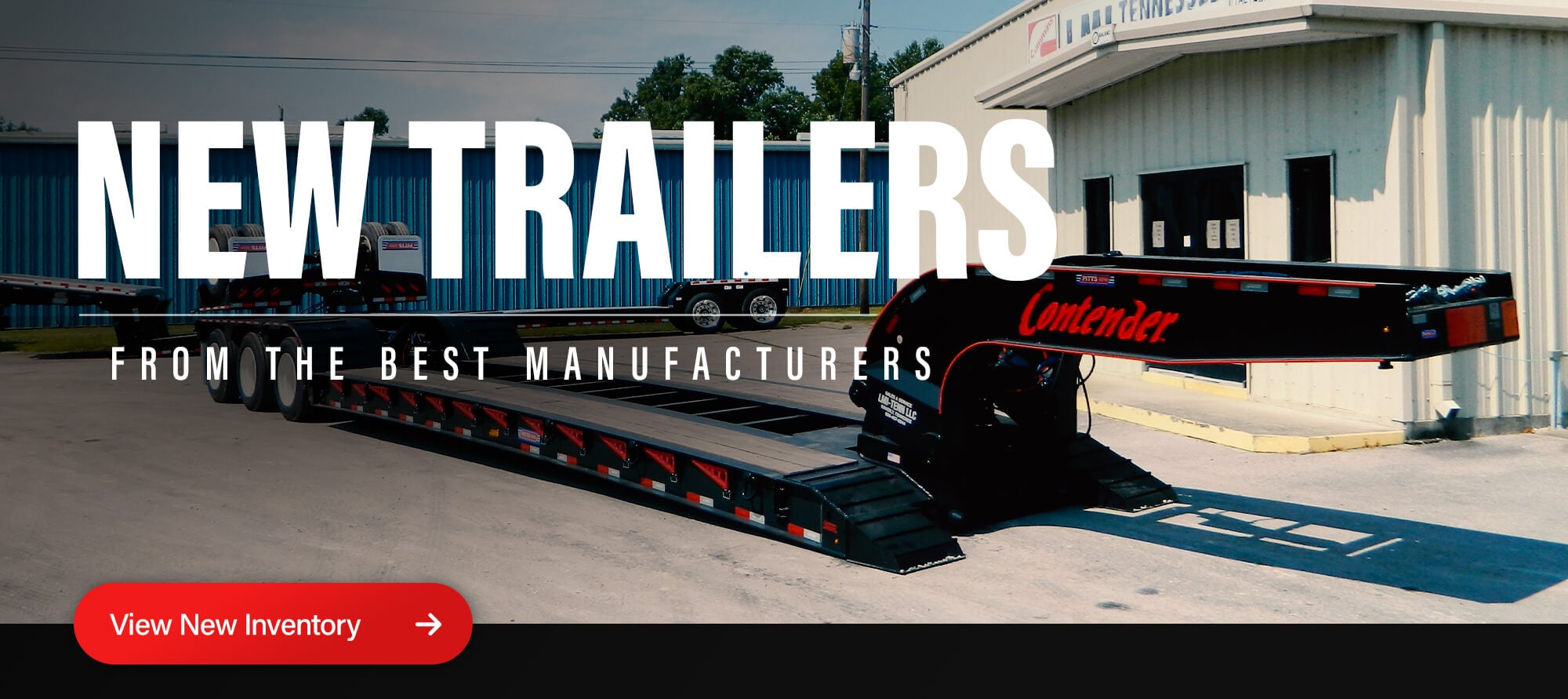 We offer new trailers for sale from top manufacturers